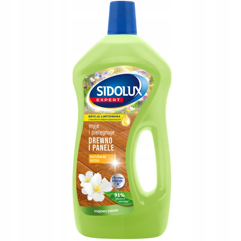 

Sidolux Expert mycia paneli i drewna majowy jaśmin
