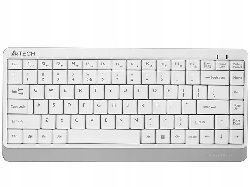 Klawiatura przewodowa mini A4Tech Fstyler FK11 Whi