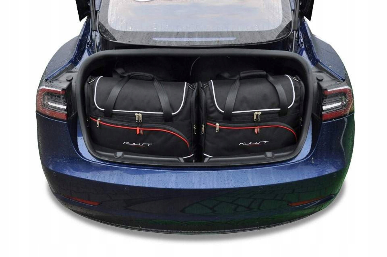 J&j Automotive Sada 5ks cestovných tašiek Aero pro Tesla Model 3 2017+