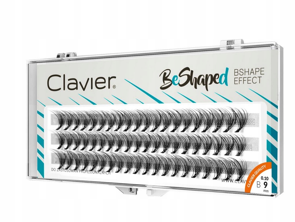 

Kępki Rzęs Clavier BeShaped 9mm – skręt B