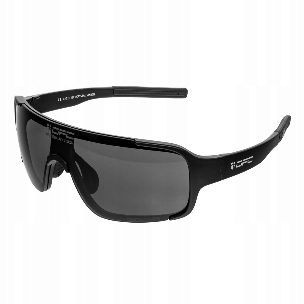 Sluneční brýle Opc All Round Jet I Crystal Vision matně černé