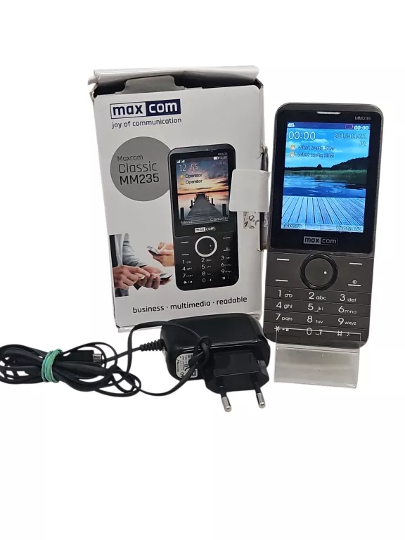 Telefon komórkowy Maxcom MM235 4 MB 2G czarny