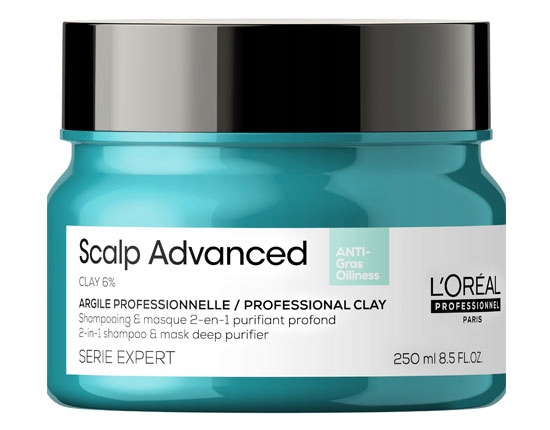 Loreal Expert Scalp Čistící jíl 2v1 250 ml