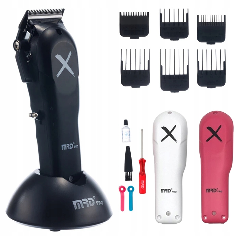 Mrd Pro HC-3969X Maszynka do strzyżenia włosów profesjonalna 3 obudowy