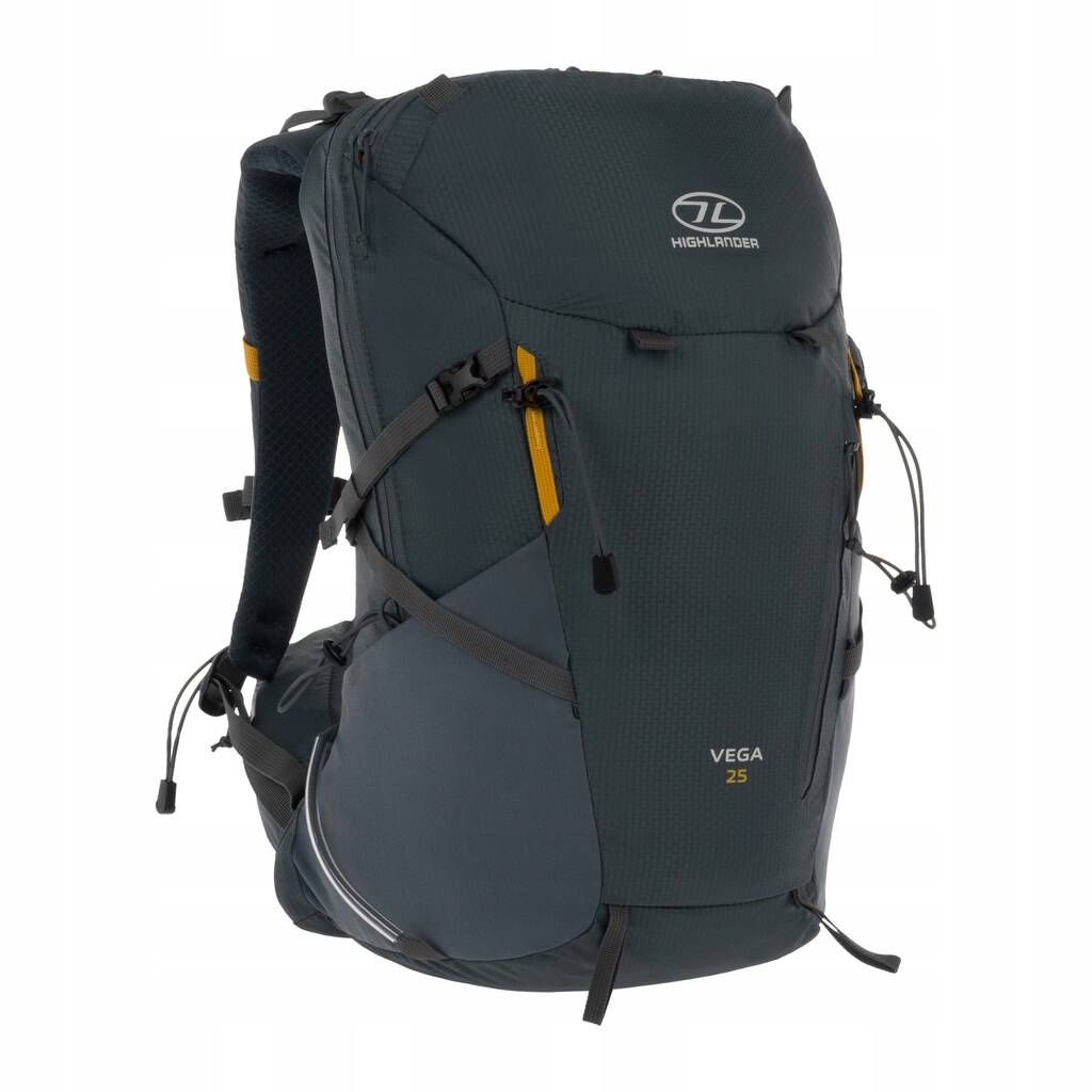 Plecak turystyczny outdoorowy podróżny Highlander Outdoor Vega 25l Graphite