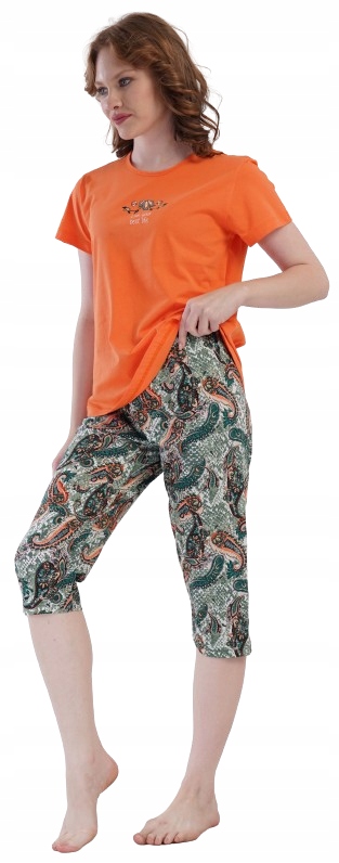 Pyžamo Live Your Best Life Tričko Rybářky 3/4 XXL