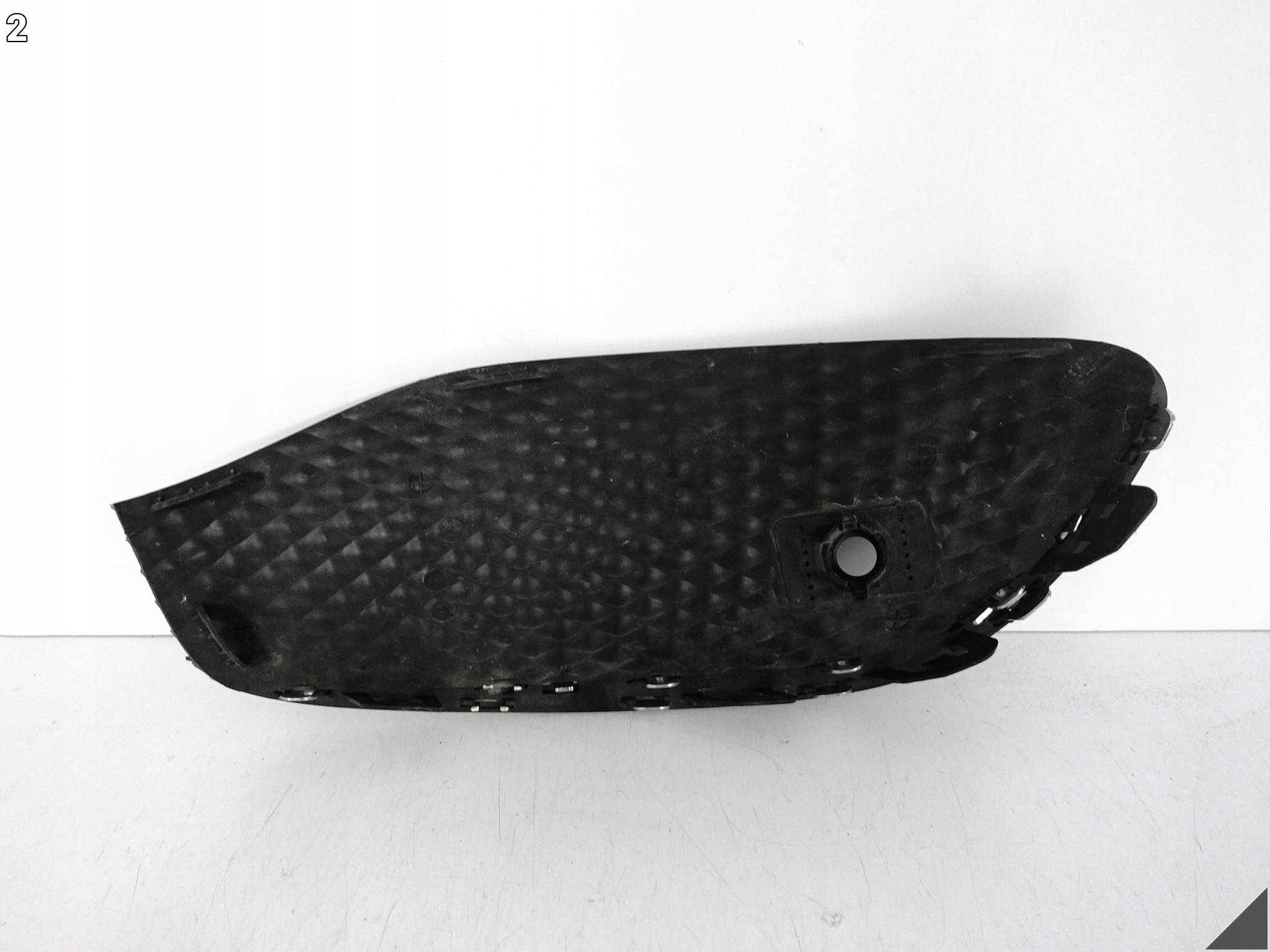 MERCEDES E-KLASA W213 16-20 grid spoiler bumper moulding CHROM left front