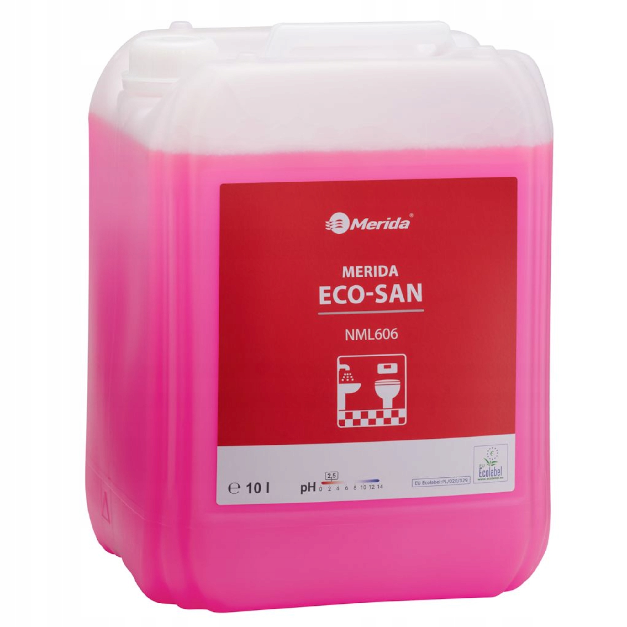 Merida Eco-san Prostředek Na Mytí Koupelen, Koncentrát, 10 L, Ecolabel, NML606