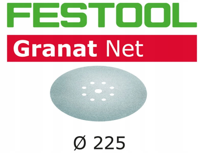 

Festool Krążki ścierne Granat Net D225 P180 203316