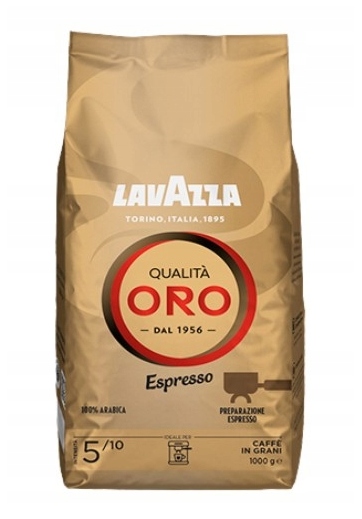 Levně Káva Zrnková Arabica Lavazza Qualita Oro Italia 1000 G