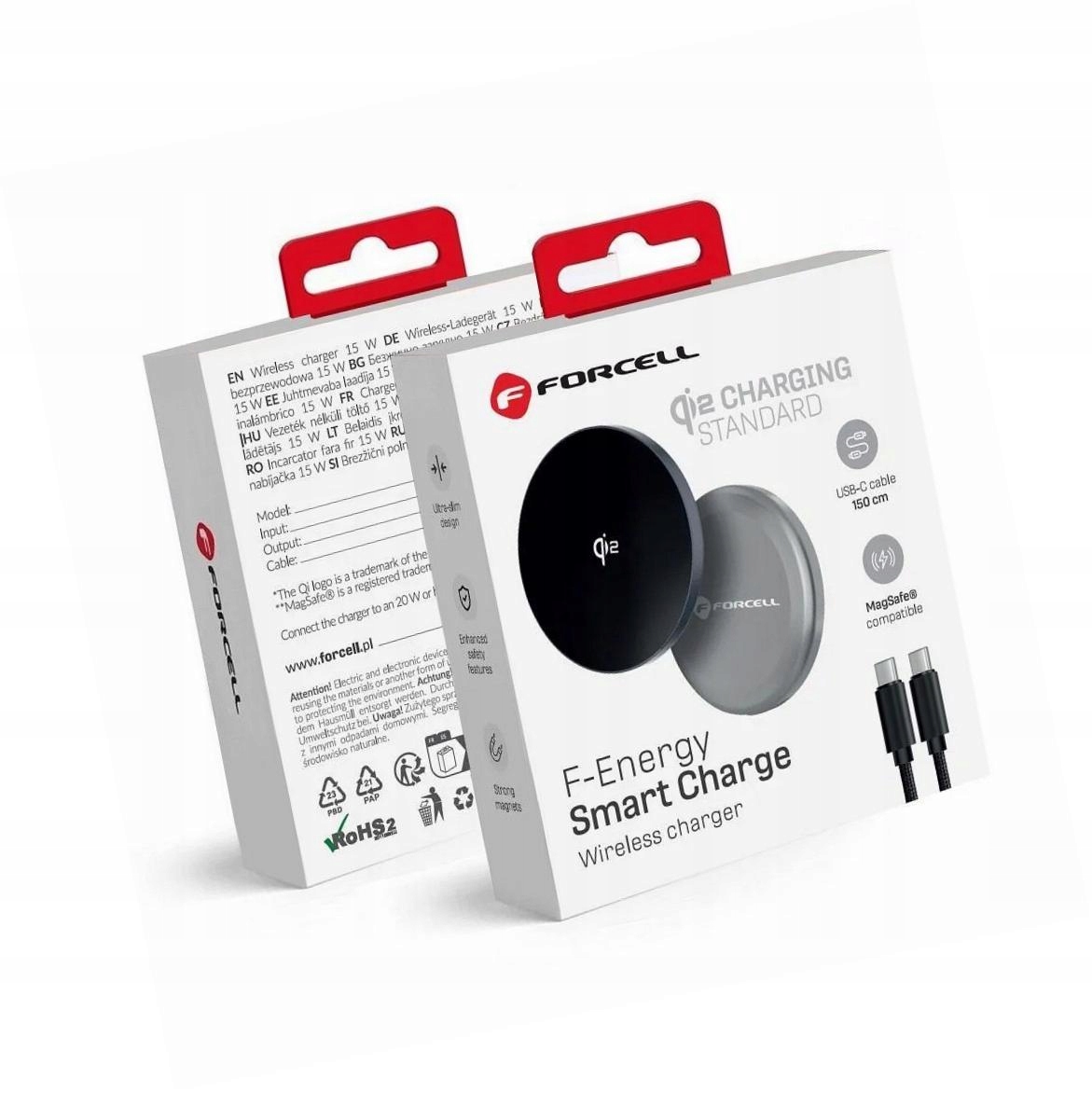 Ładowarka bezprzewodowa 15W Qi2 MagSafe do Samsung Galaxy S25