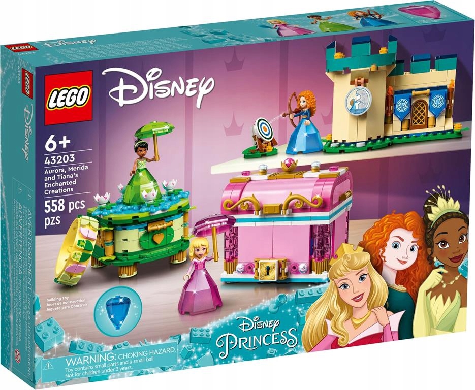 

Klocki Lego Disney 43203 Twory Aurory Meridy Tiany