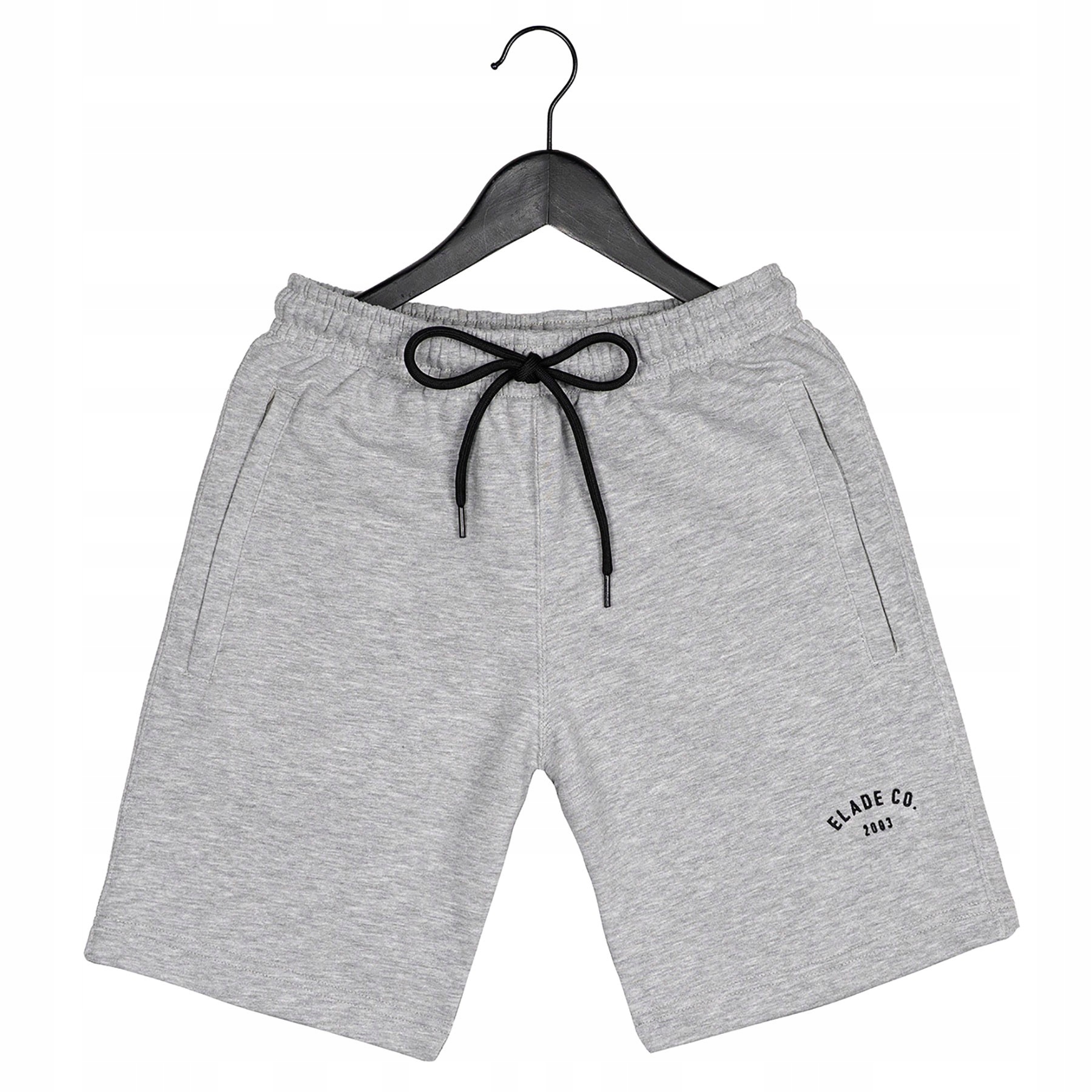 Kraťasy Elade Classic šedé, světle bavlněné, regular fit, XL, šortky typu street