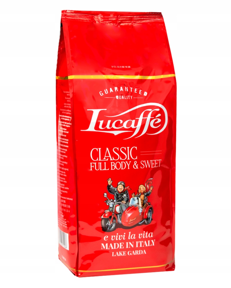 Levně Káva zrnková Lucaffe Classic 1 kg Dárek videokniha