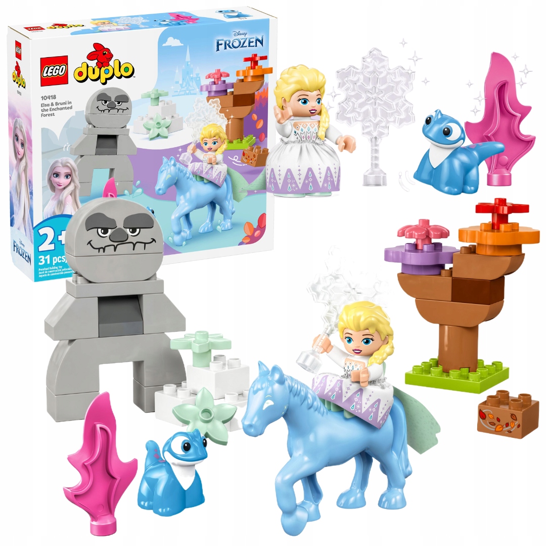 Lego Duplo 10418 Elza a Bruni v Začarovaném lese
