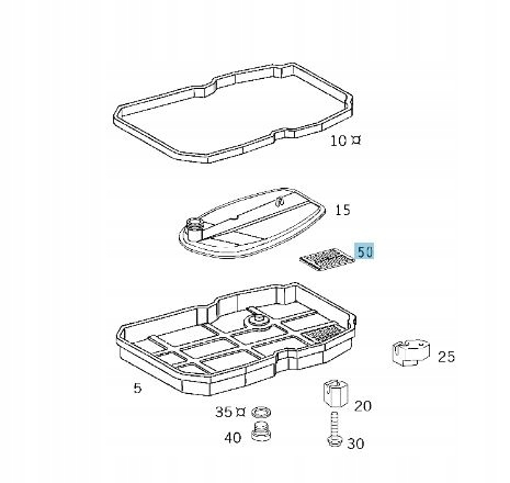 MAGNES AUTOMAT. SKRZYNI 722.6 722.7 MERCEDES Producent części Mercedes-Benz OE