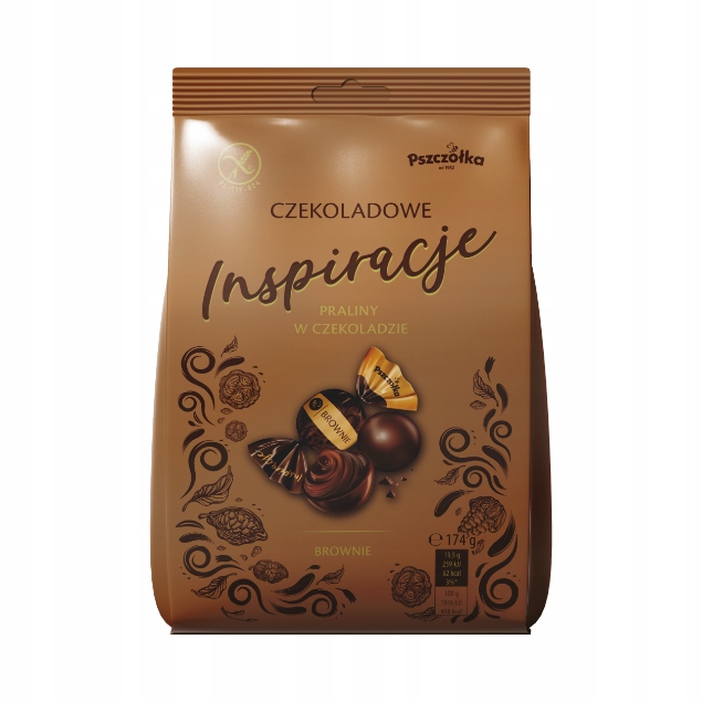 Levně 4x Pszczółka s čokoládovou inspirací brownie 174 g