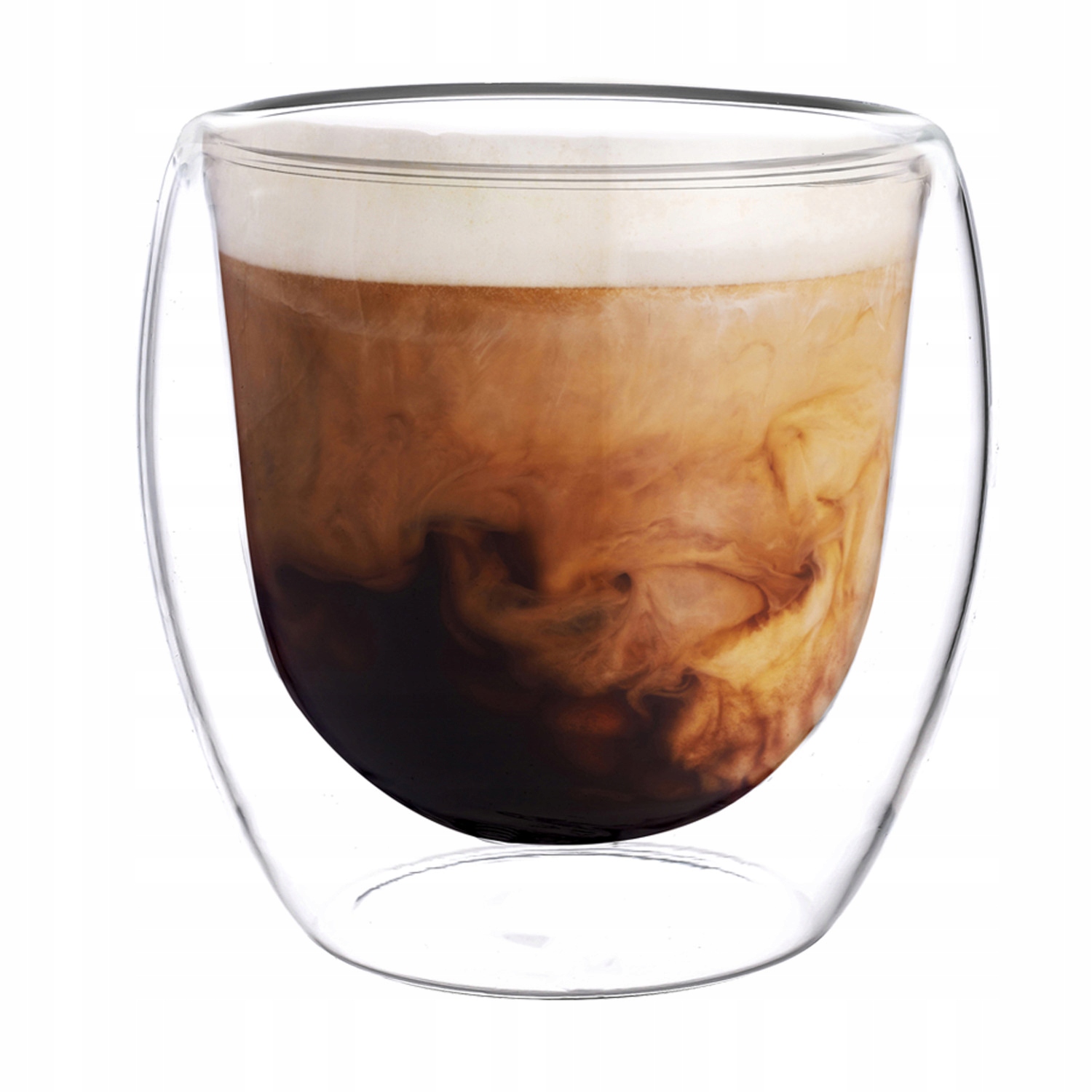 

Kubek Szklanka Termiczna 250ML Do Kawy Latte Soku