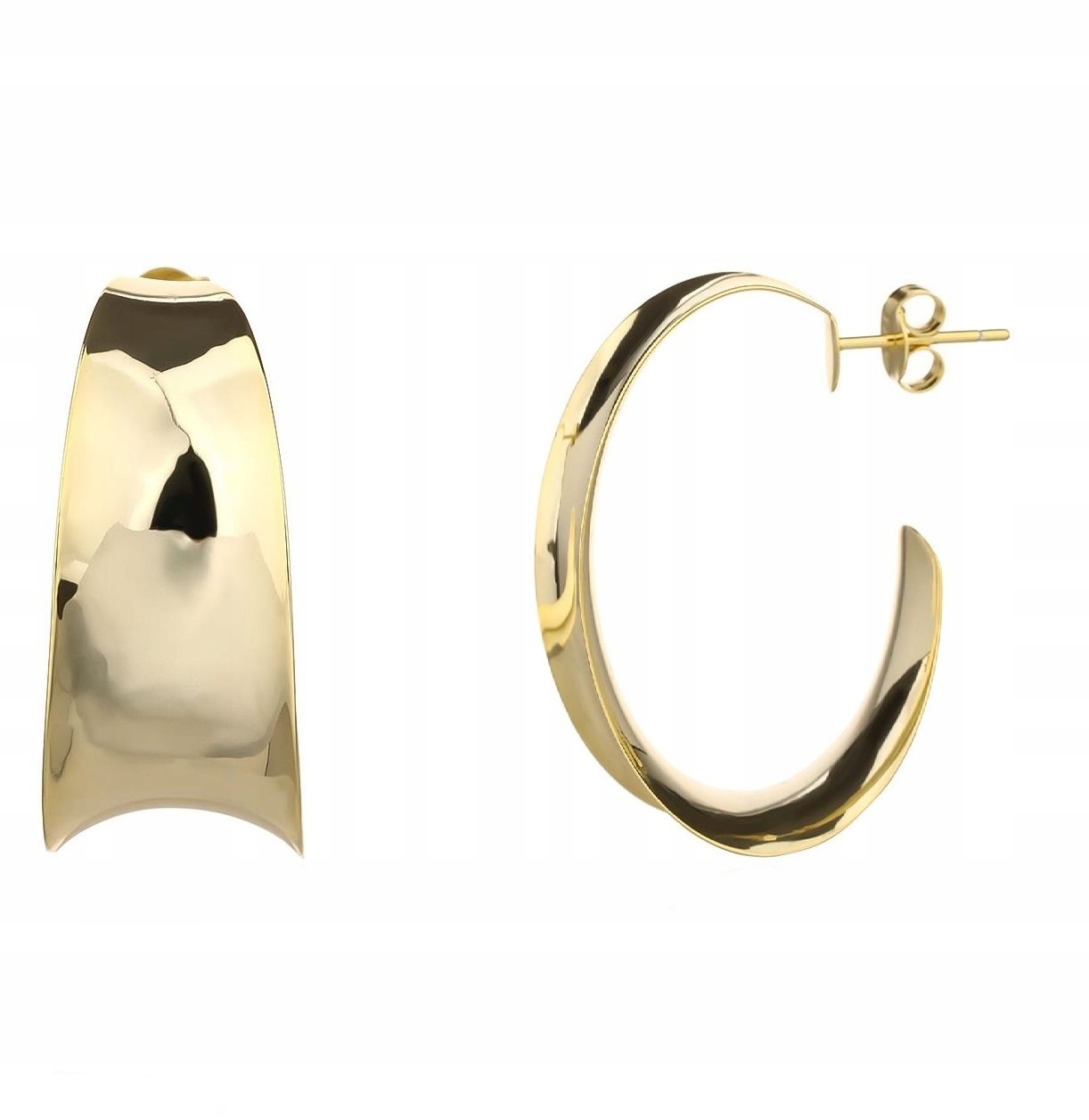 Stříbrné náušnice Ag 925 pozlacené IM0120125EG