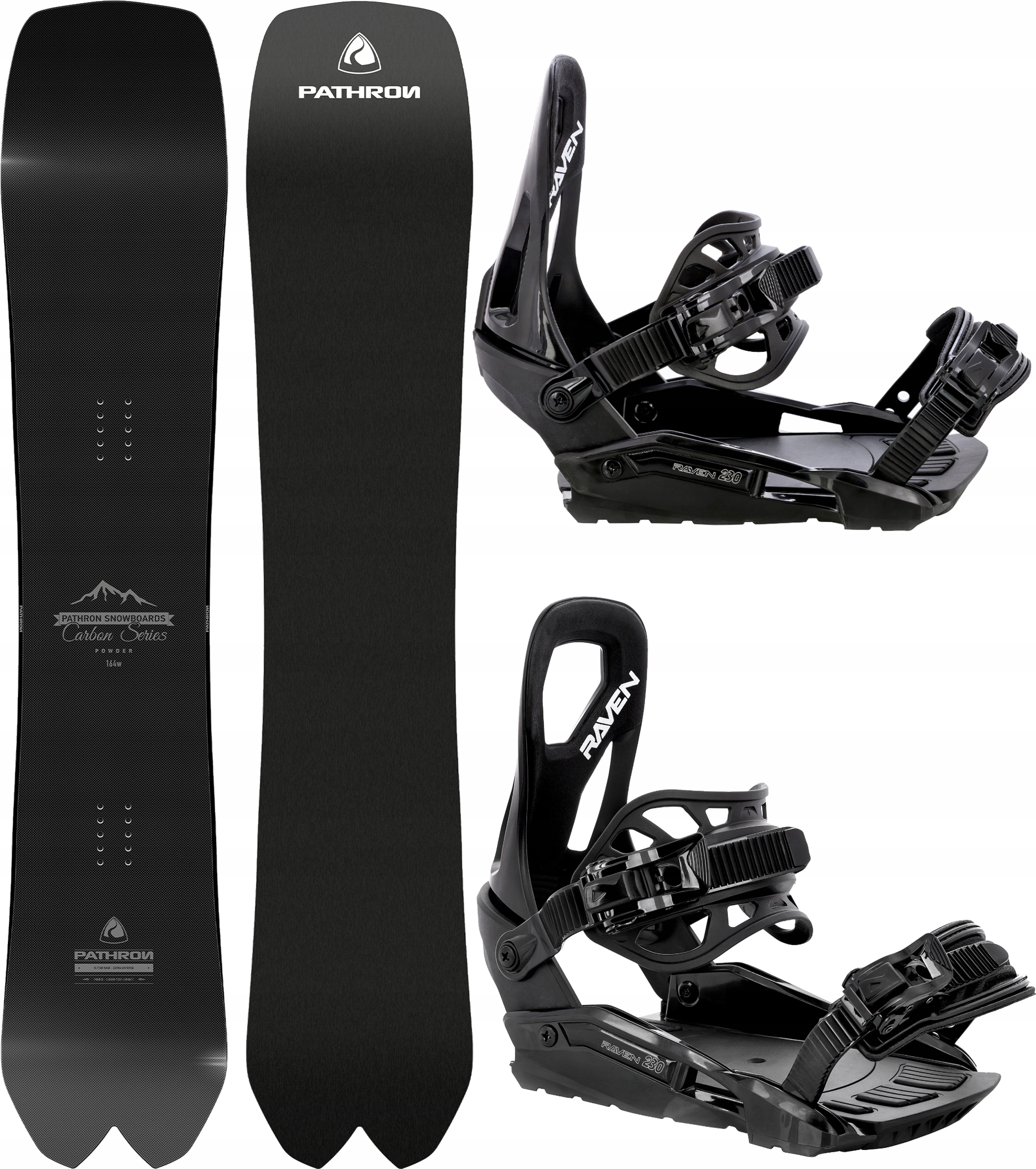 Deska snowboardowa Pathron Carbon Powder 168cm Wide S230