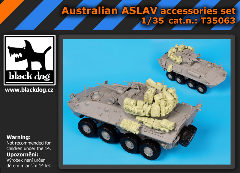 Black Dog T35063 1/35 australské doplňky Aslav