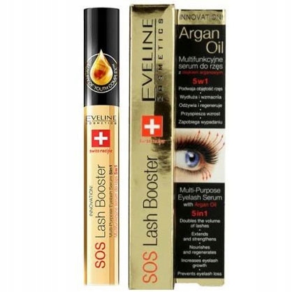EVELINE SOS LASH BOOSTER SERUM DO RZĘS 5W1 10ML