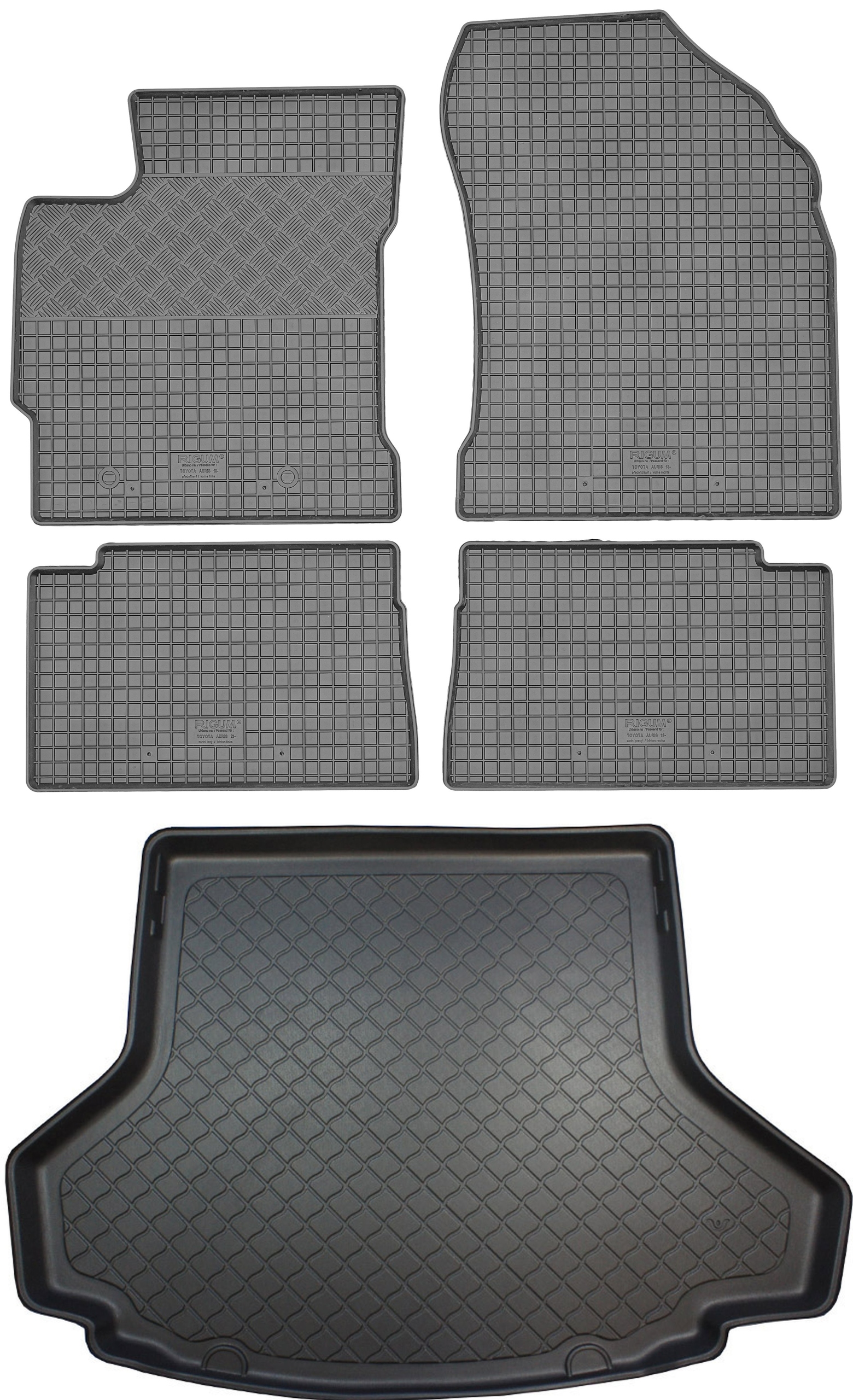 Toyota Auris II 2013-2018 Koberce rohož