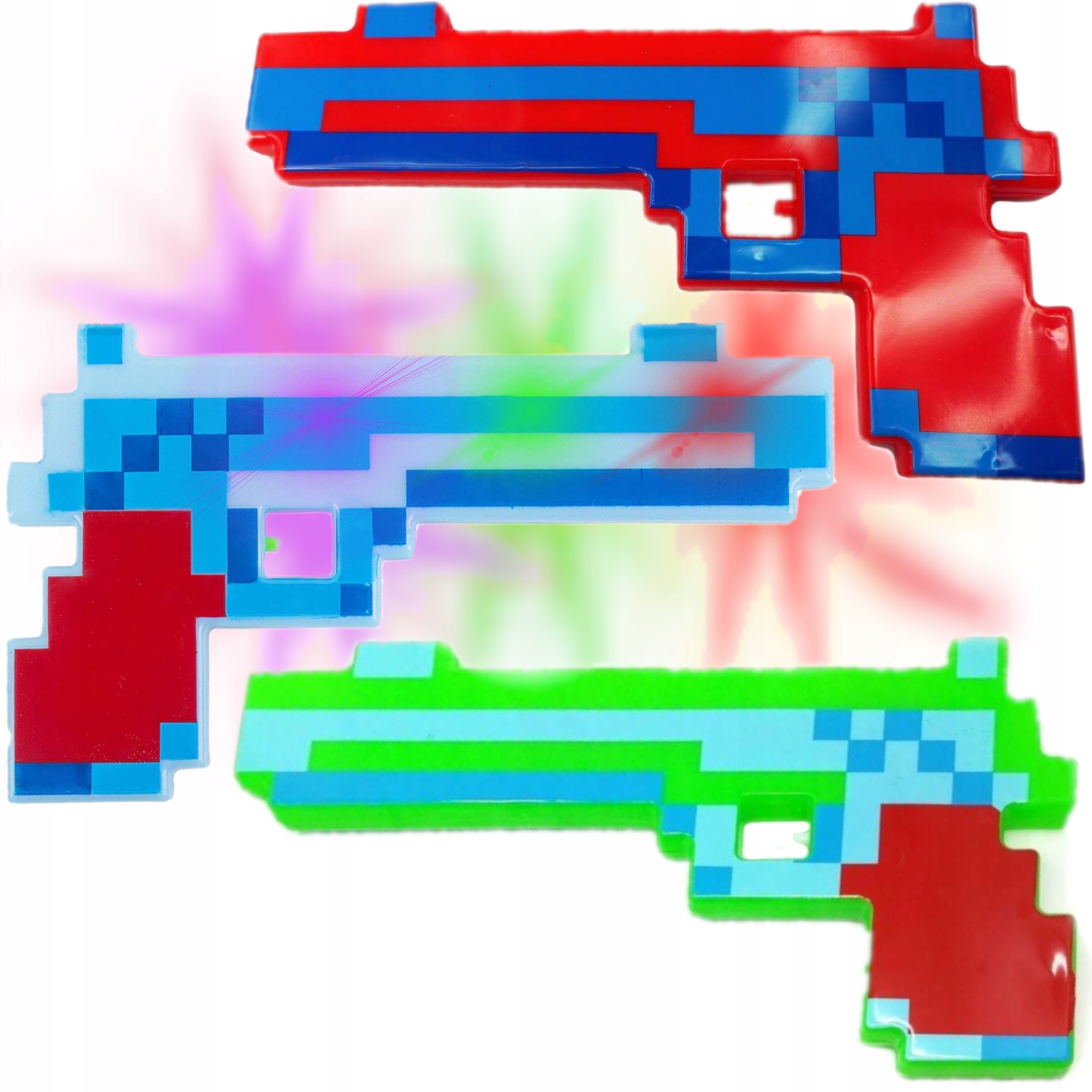 

Pistolet Minecraft Na Baterie Świeci *ledy* Dźwięk