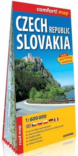 Comfort! map Czech Republic & Slovakia