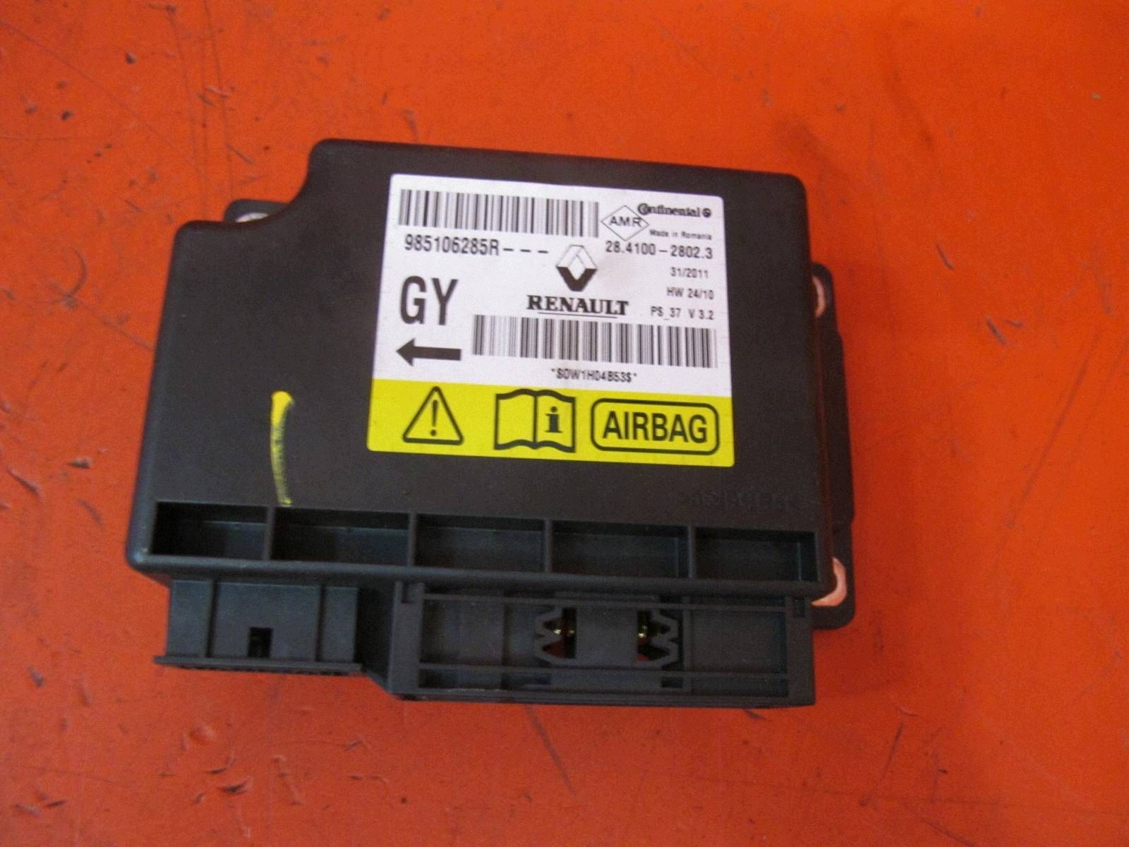 RENAULT MEGANE III 3 module control unit airbag 985106285R