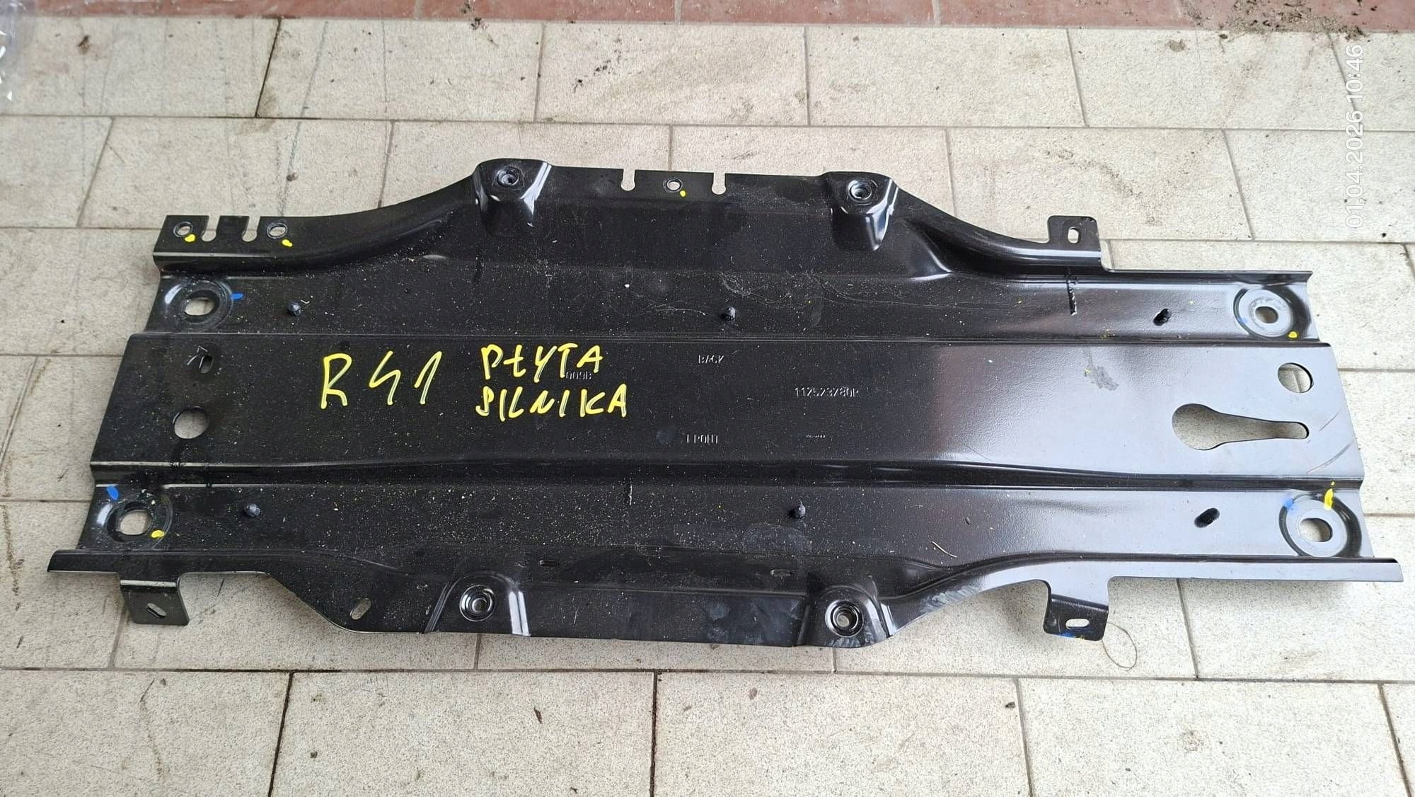 cover front chassis holder cover baterii Renault 4 112523780R