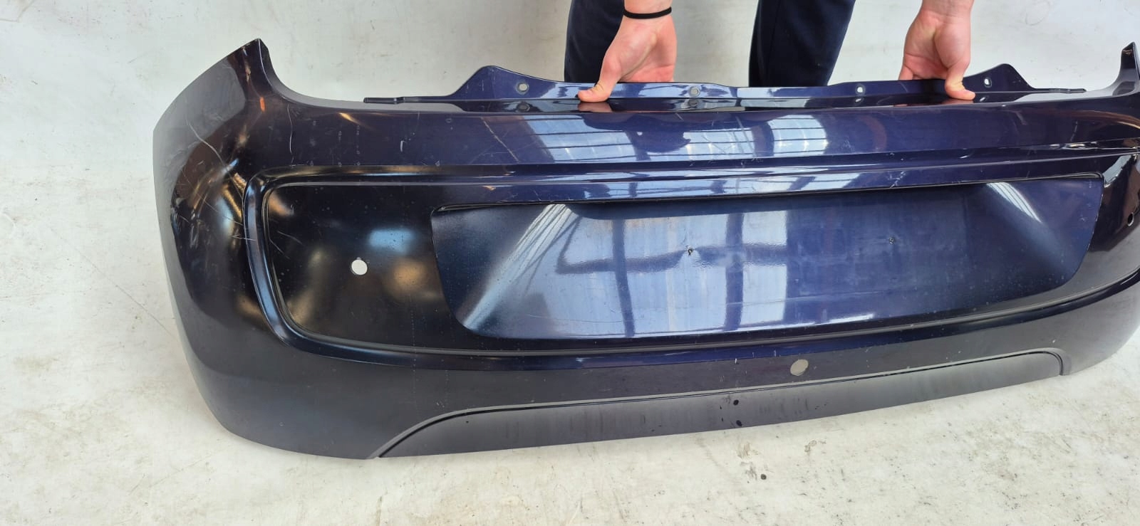 VW UP 1S6 2012- bumper rear part rear PDC 1S6807421