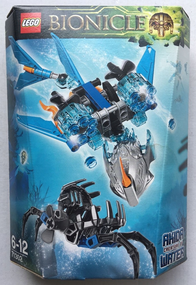 LEGO BIONICLE 71302 - AKIDA WODNA ISTOTA