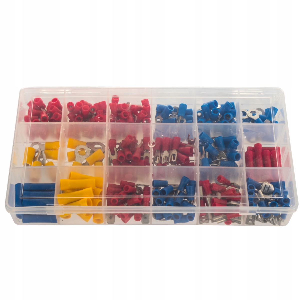 ZESTAW KOŃCÓWEK ELEKTRYCZNYCH IZOLOWANYCH, 300 SZTUK Marka GMP