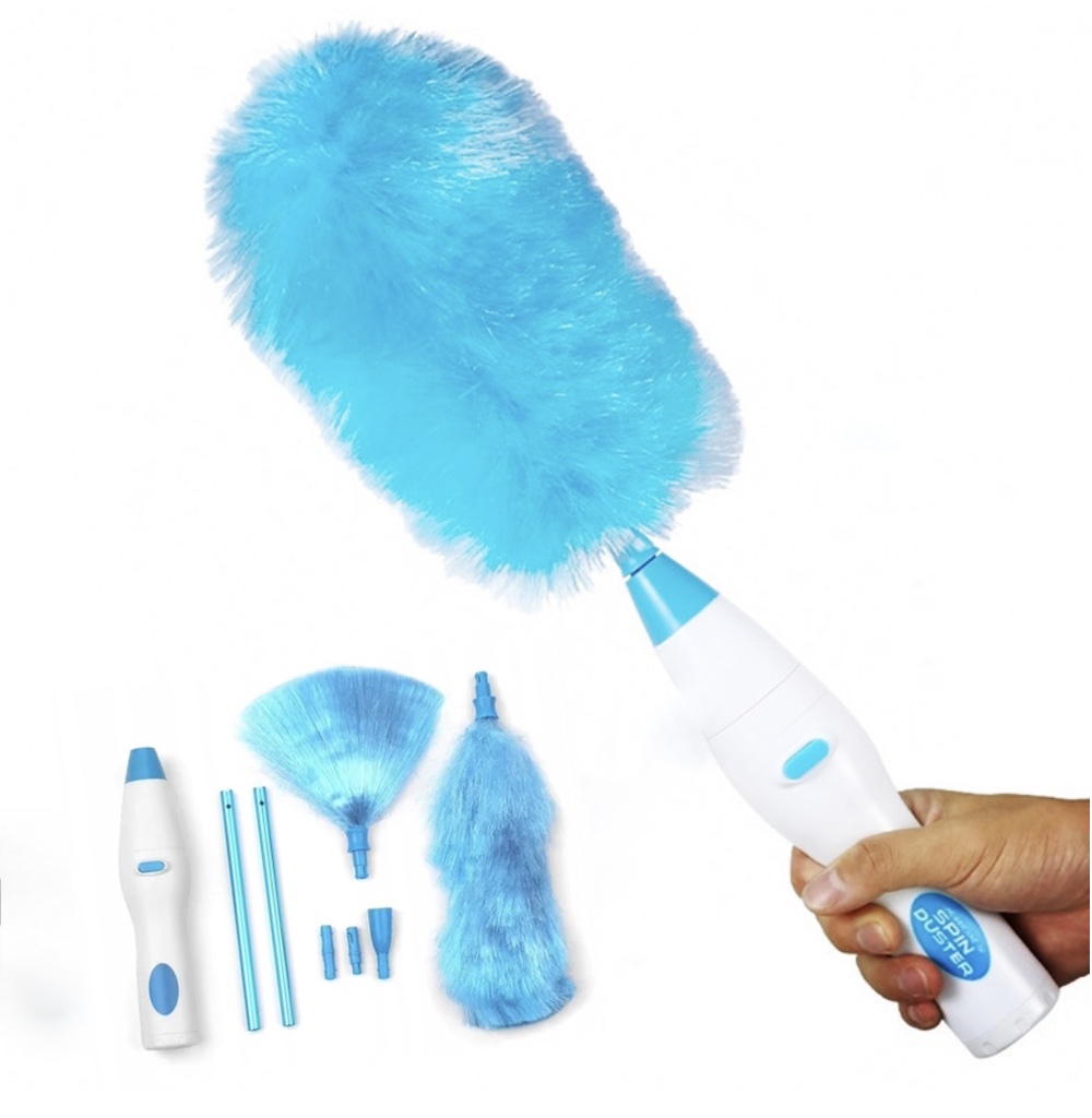 Elektrická otočná prachovka na baterie Hurricane Spin Duster