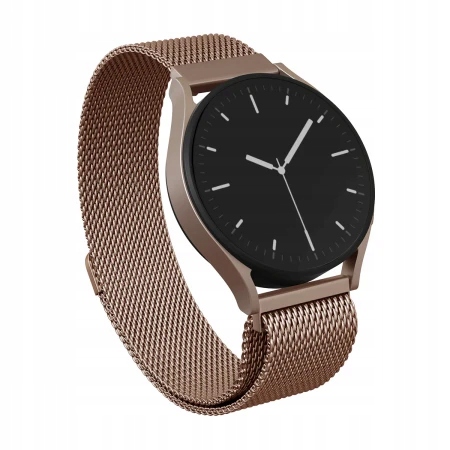 Burga Metal Mesh Band je elegantní univerzální náramek pro hodinky 22 mm zlatý