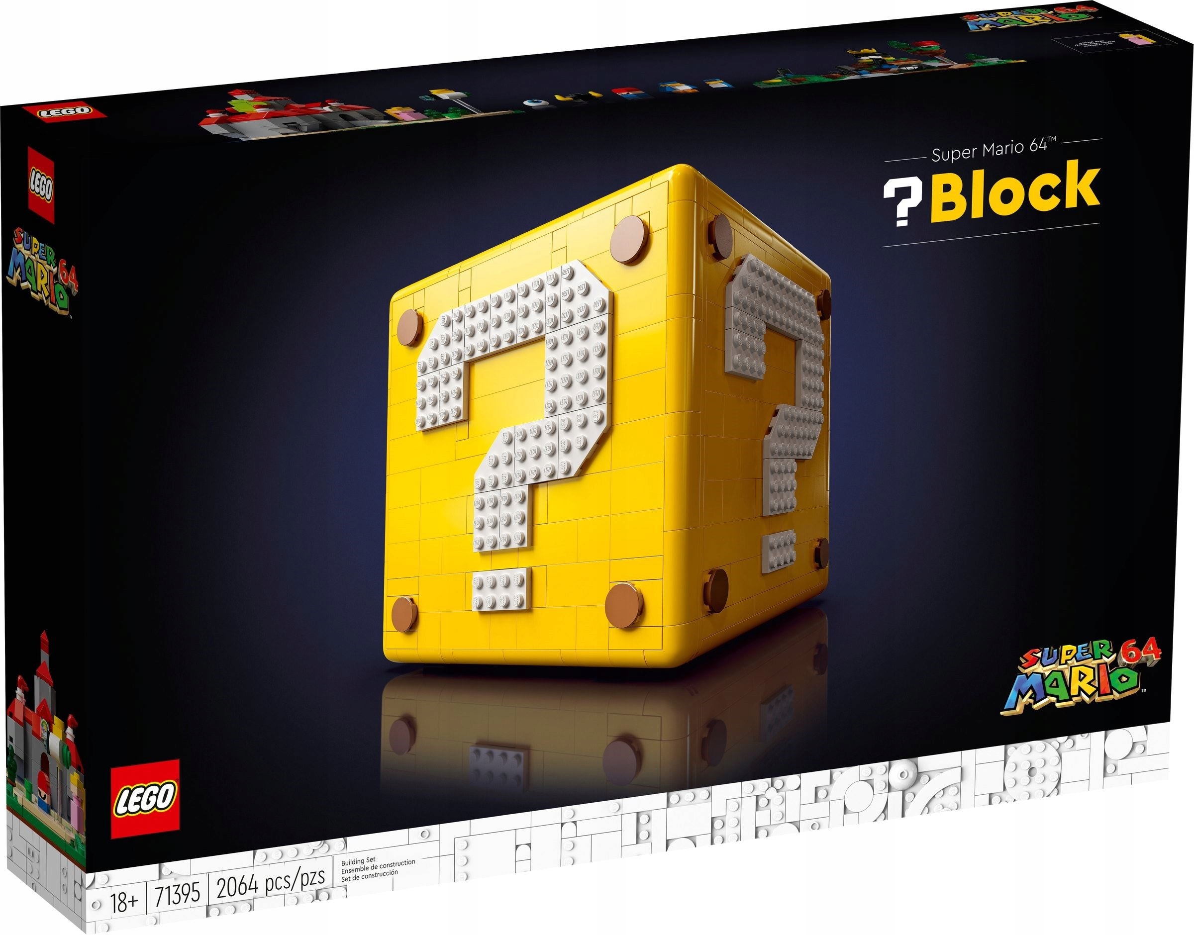 

Lego Super Mario 71395 Pytajnikowy blok Mario 64