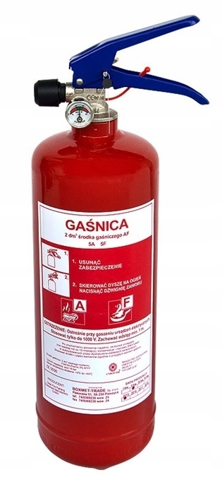 

Gaśnica pianowa-płynowa GWP-2x Af do kuchni