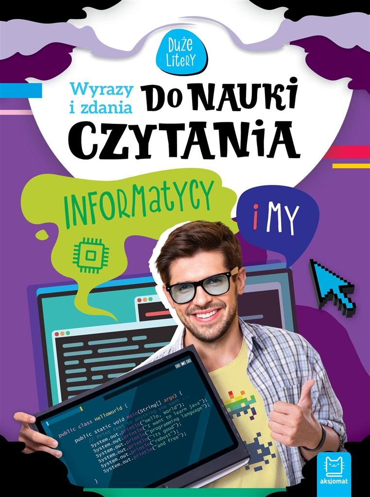 

Wyrazy i zdania do nauki czytania. Duże litery.
