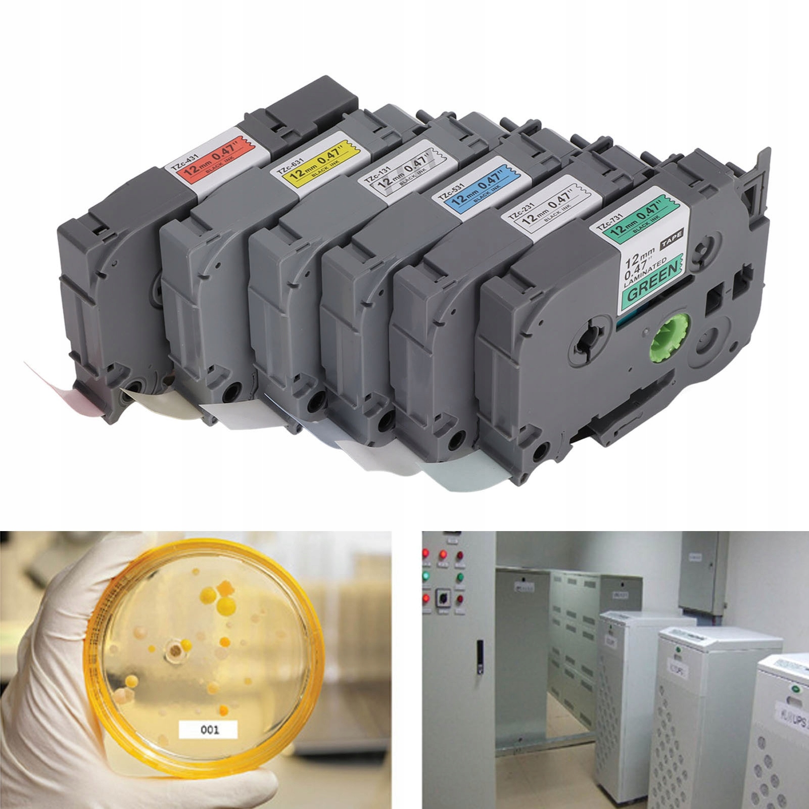 Taśma do drukarek Brother 12mm Producent Inna