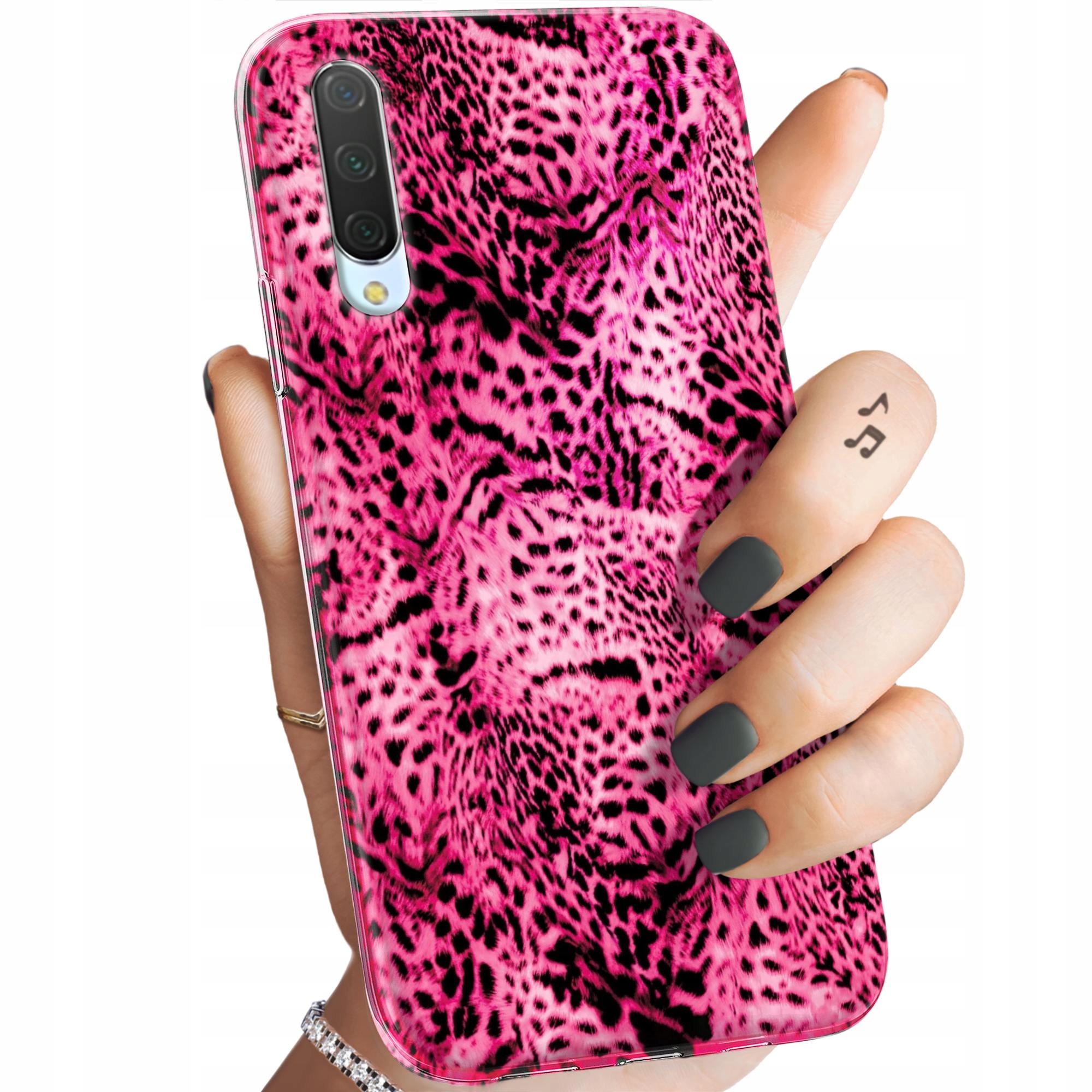 Etui Do Xiaomi MI 9 Lite Futerko Futro Panterka Obudowa Pokrowiec