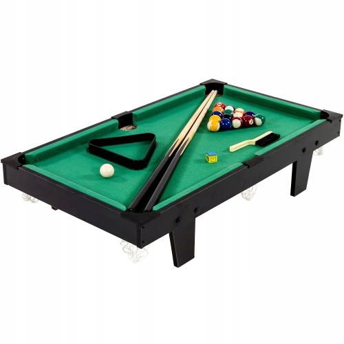 GamesPlanet Mini kulečník pool, 92 x 52 x 19 cm, černá