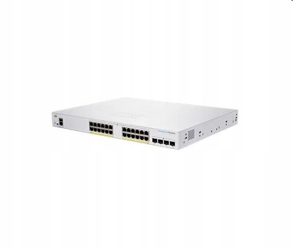 Cisco switch CBS250-24FP-4X (24xGbE,4xSFP+,24xPoE+,370W) Refresh CBS250…