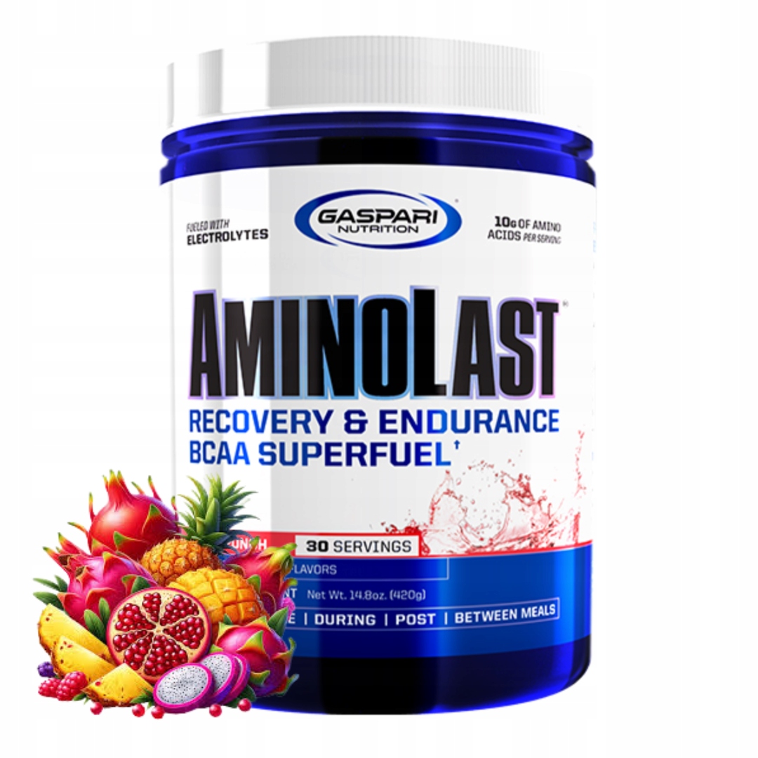 Gaspari Nutrition AminoLast 420 g ovocná chuť aminokyseliny Bcaa