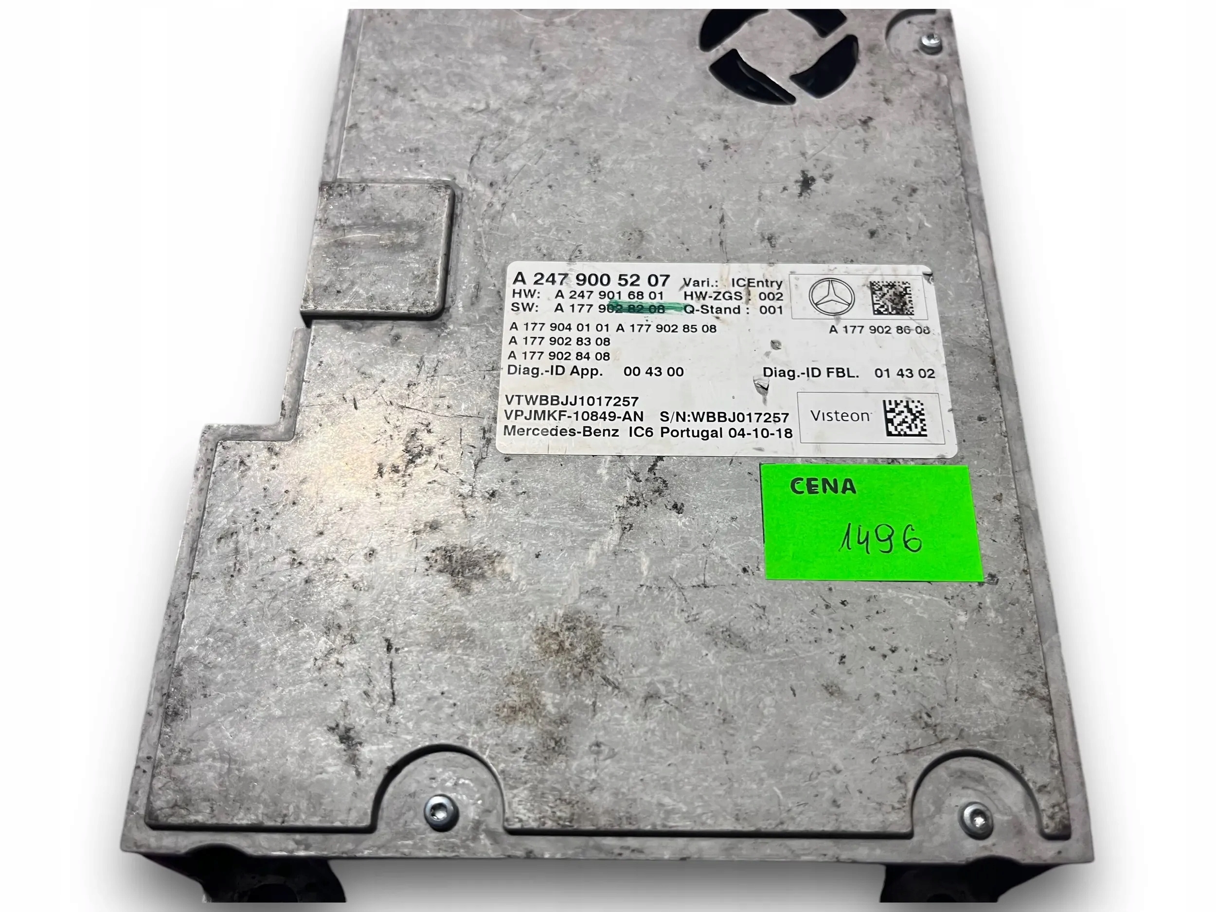 MERCEDES W247 Module Instruments tachymètre compte tours A2479005207 @M