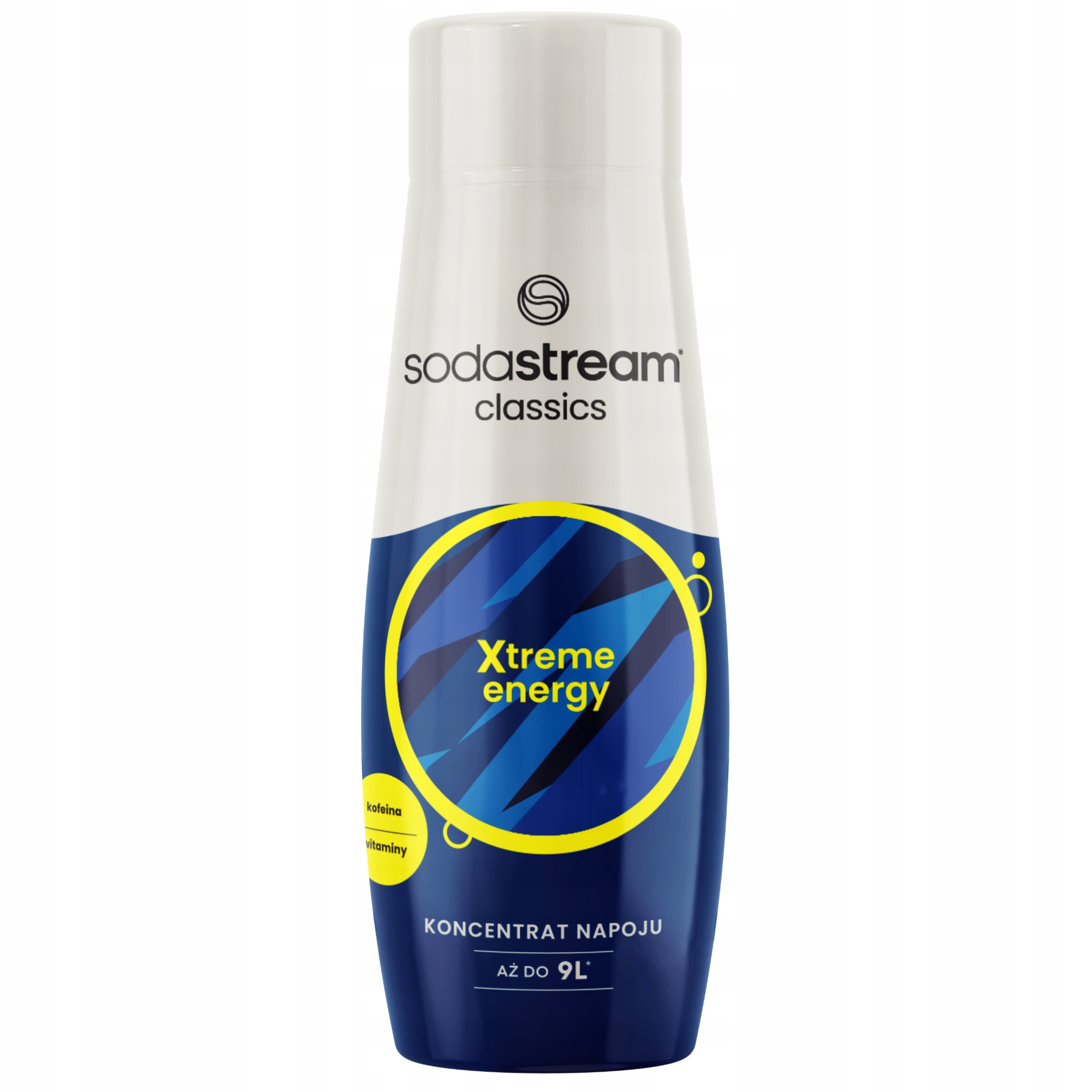 ZESTAW SYROPÓW SODASTREAM MIRINDA 7UP PEPSI ENERGY KONCENTRAT 9L Z 440ML Marka SodaStream