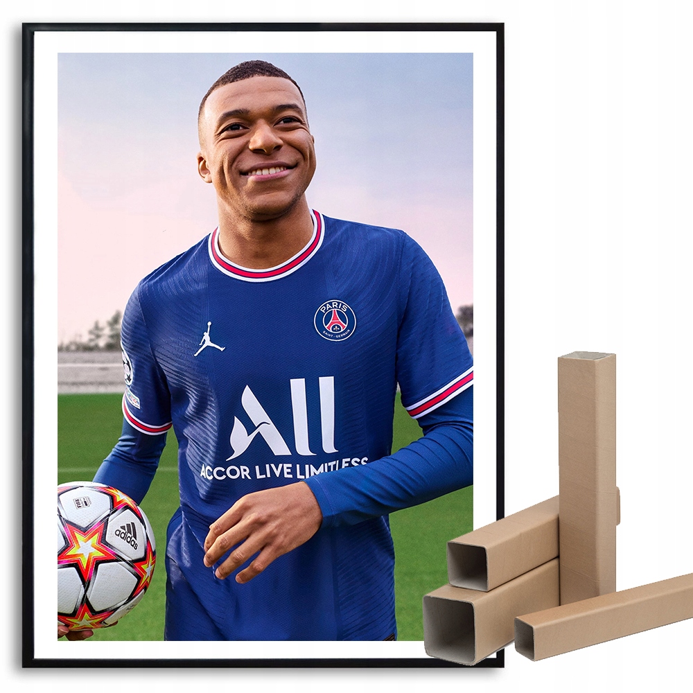 

Plakat A3 29,7x42cm Mbappe Psg France Fana
