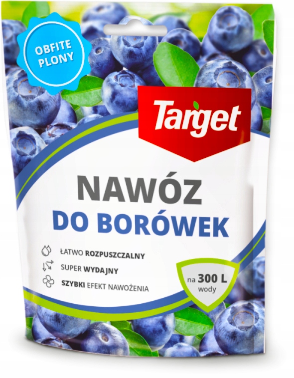 

Target Nawóz Rozpuszczalny Do Borówek Plony 150G