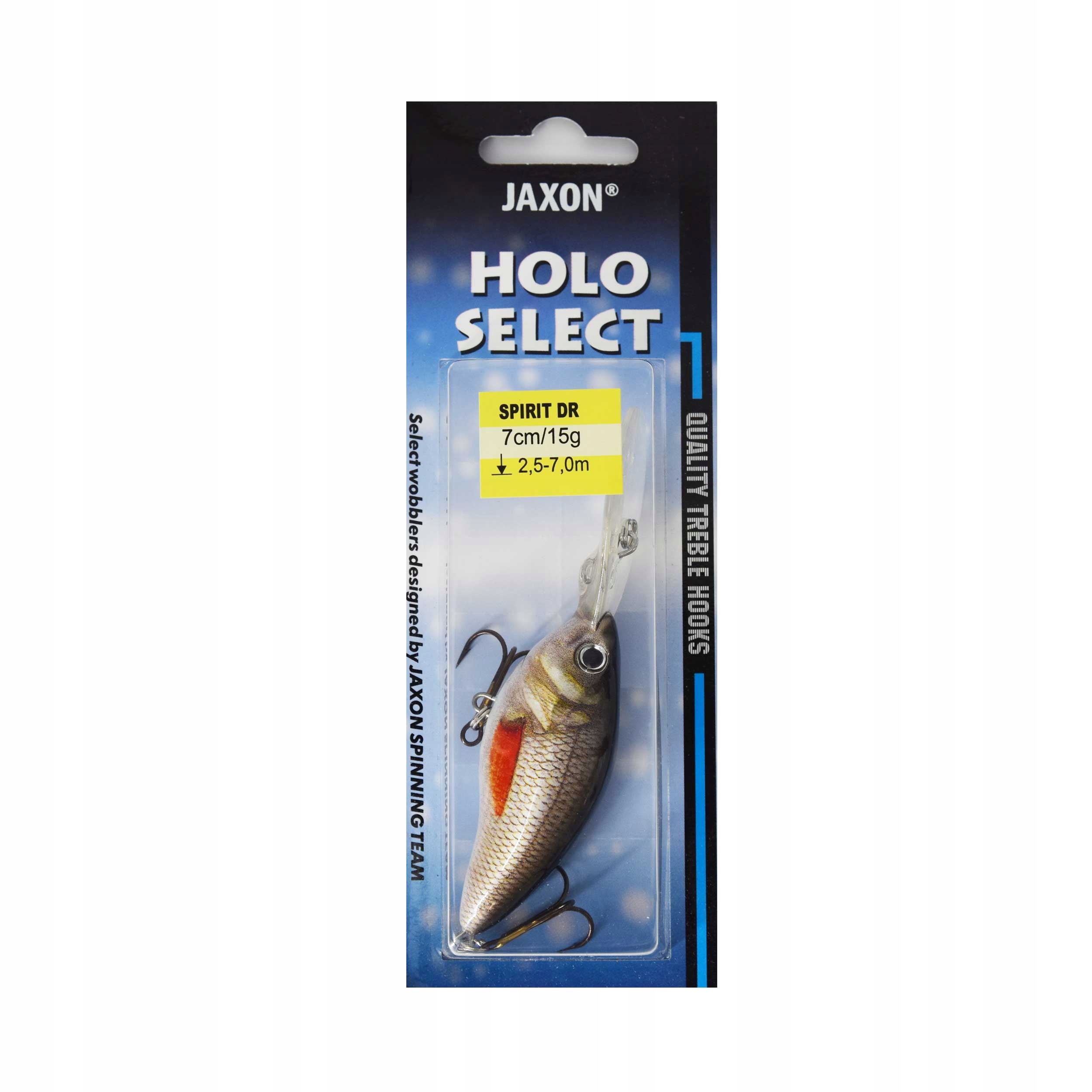 Wobler głęboko schodzący Jaxon Holo Select Spirit Dr 7cm 15g Kw 1szt.