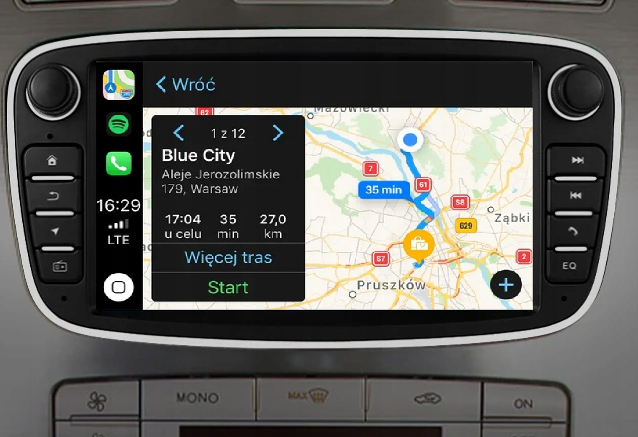 RADIO 2DIN ANDROID DO FORD CONNECT FOCUS II S-MAX GALAXY MONDEO MK4 4/64GB Marka Smart Radio Car